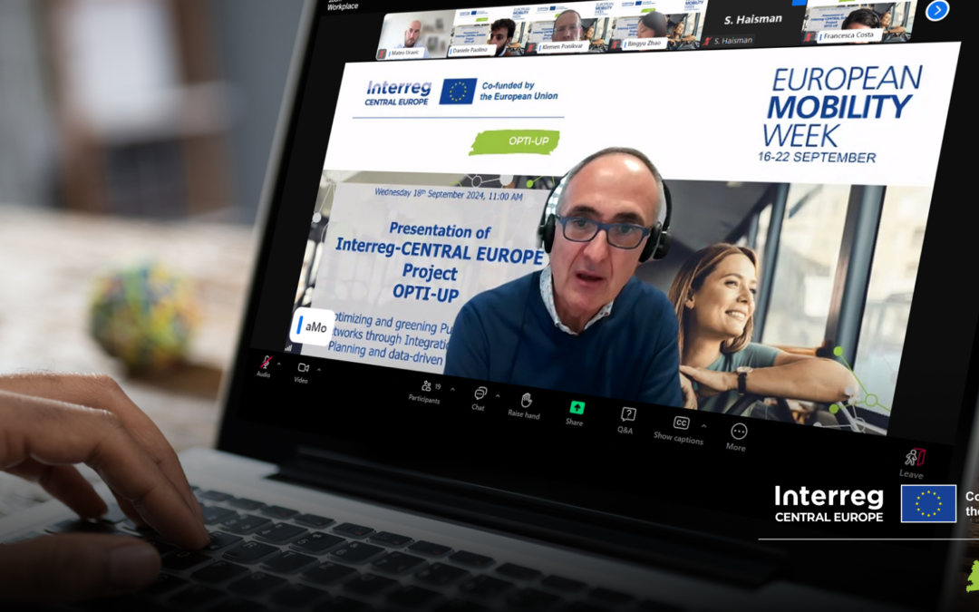 Participation in EUROPEANMOBILITYWEEK – OPTI-UP Webinar