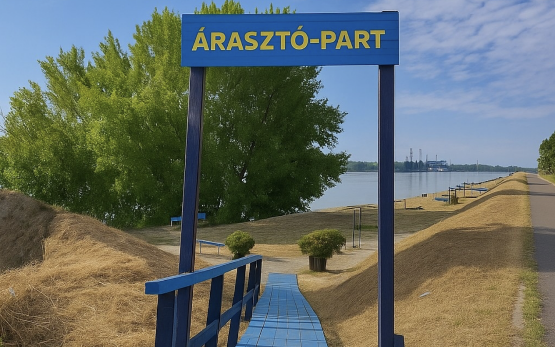 Newest urban beach in Budapest