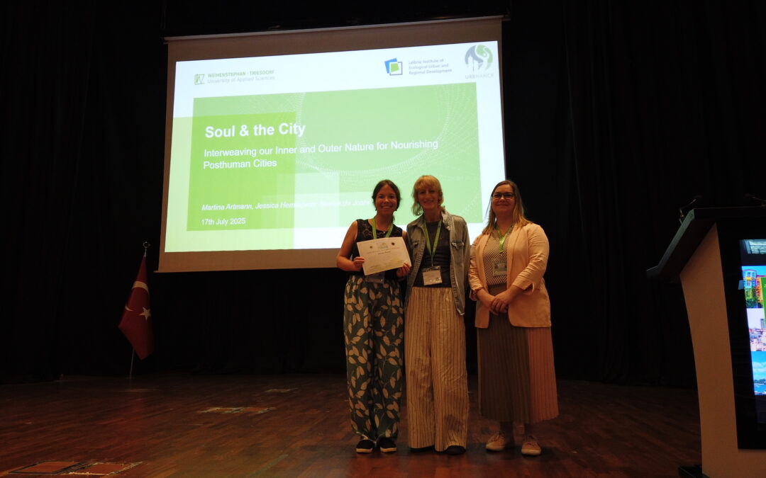 CICADA4CE active at the 4th World Conference of the Society for Urban Ecology