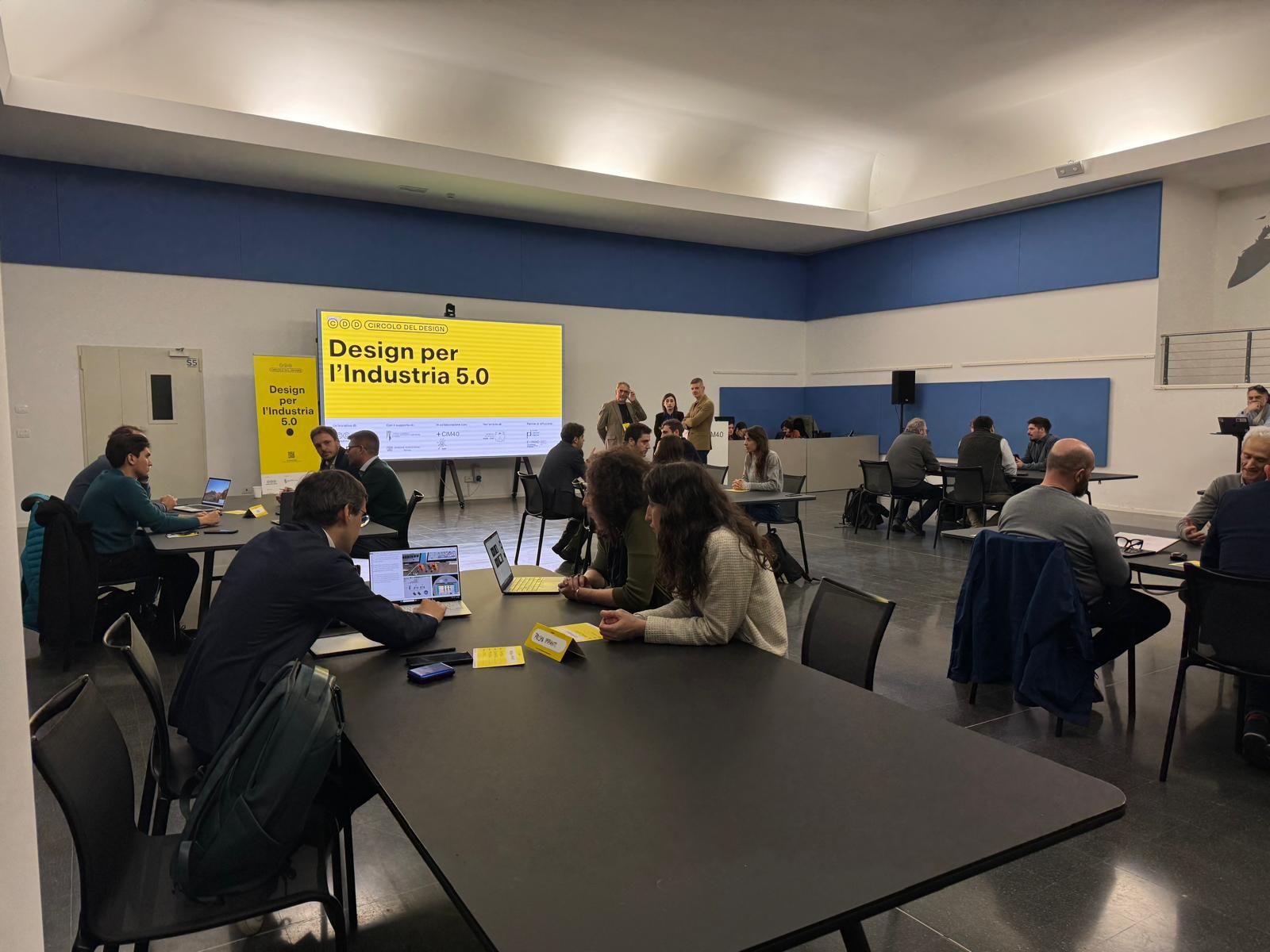 “Design for 5.0 Industry” in Turin