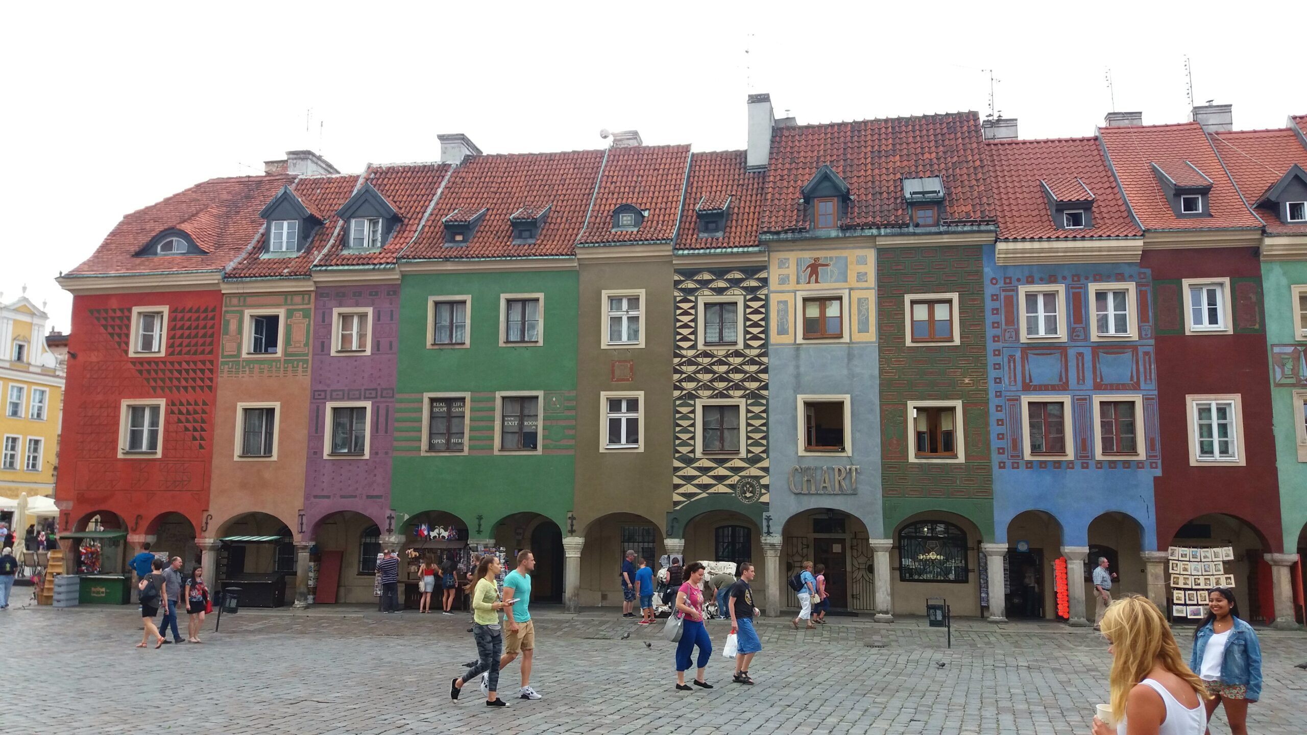 Downtown of Poznan City