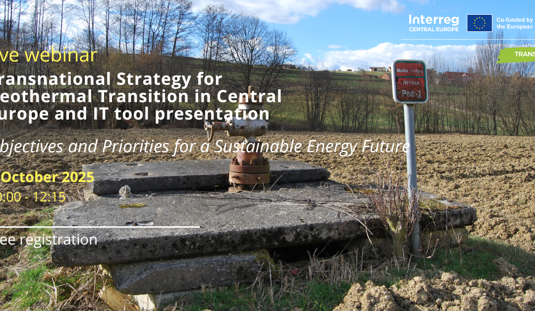 TRANSGEO webinar  – Transnational Strategy and IT tool presentation – you are invited!