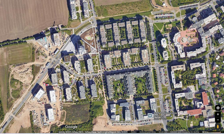 Presenting Pilot Areas within SuPeRBE Project – Nový Barrandov district, Prague, Czech Republic