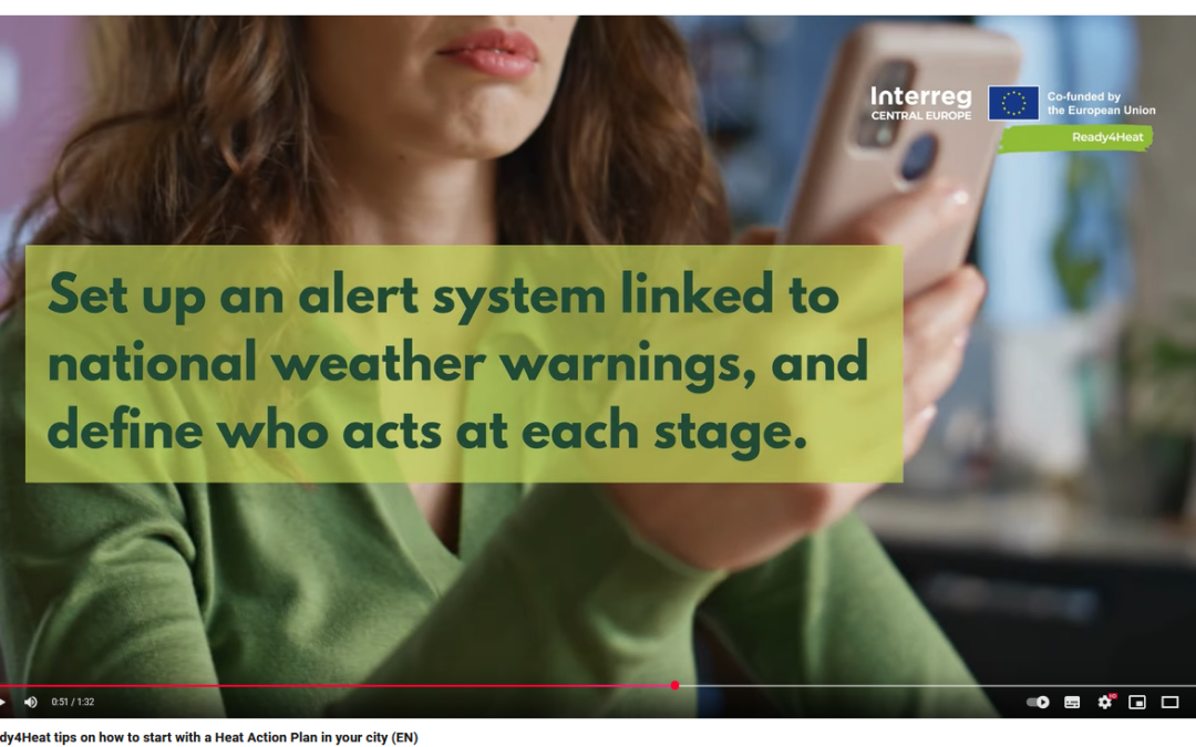 Ready4Heat Releases Video Tips on Heat Action Plans