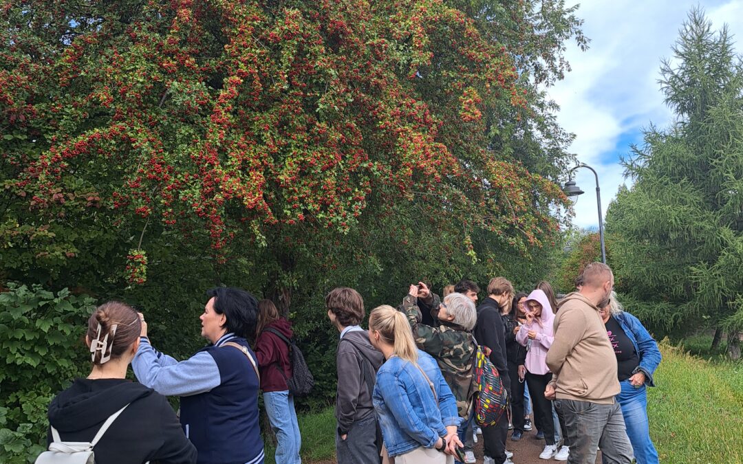 Study visit to IETU and a guided walk about blue-green infrastructure to Amelung Park in Chorzów