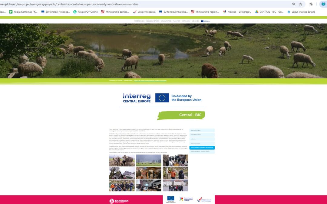PP5 Central – BIC Central Europe Biodiversity Innovative Communities – Kamenjak