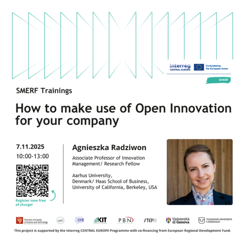 SMERF Trainings: How to make use of Open Innovation for your company