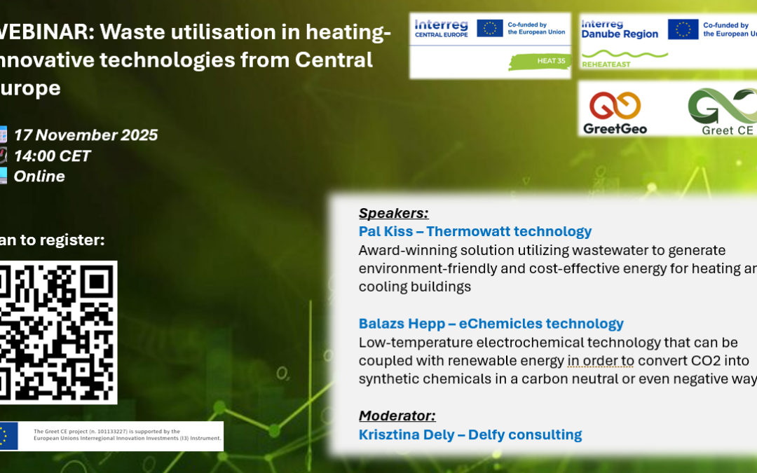Upcoming Learning Lab activity: Waste Utilisation in Heating – Innovative Technologies from Central Europe