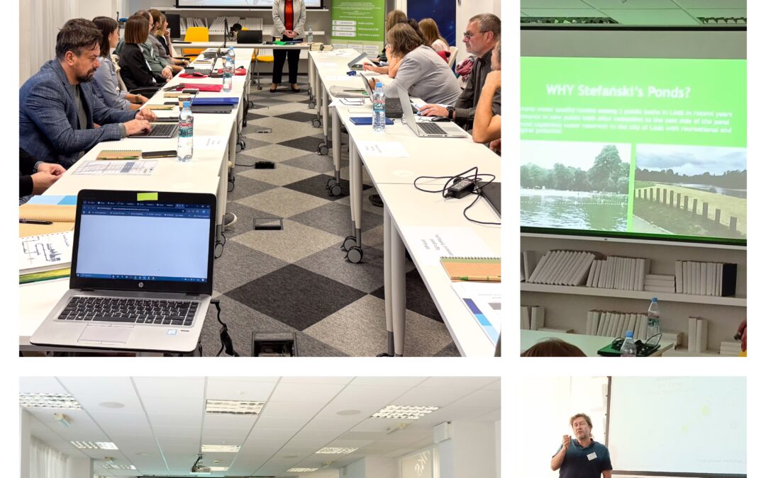 UrbanBlueHealth 3rd Project Partners Meeting and Transnational Workshop in Łódź: pilot actions and joint strategy – Day 1