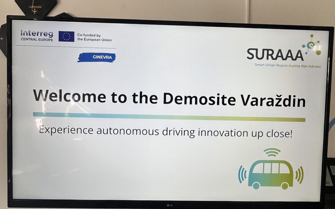 GINEVRA Demo Day 1 Launches in Varaždin: Citizens Experience AVs Firsthand