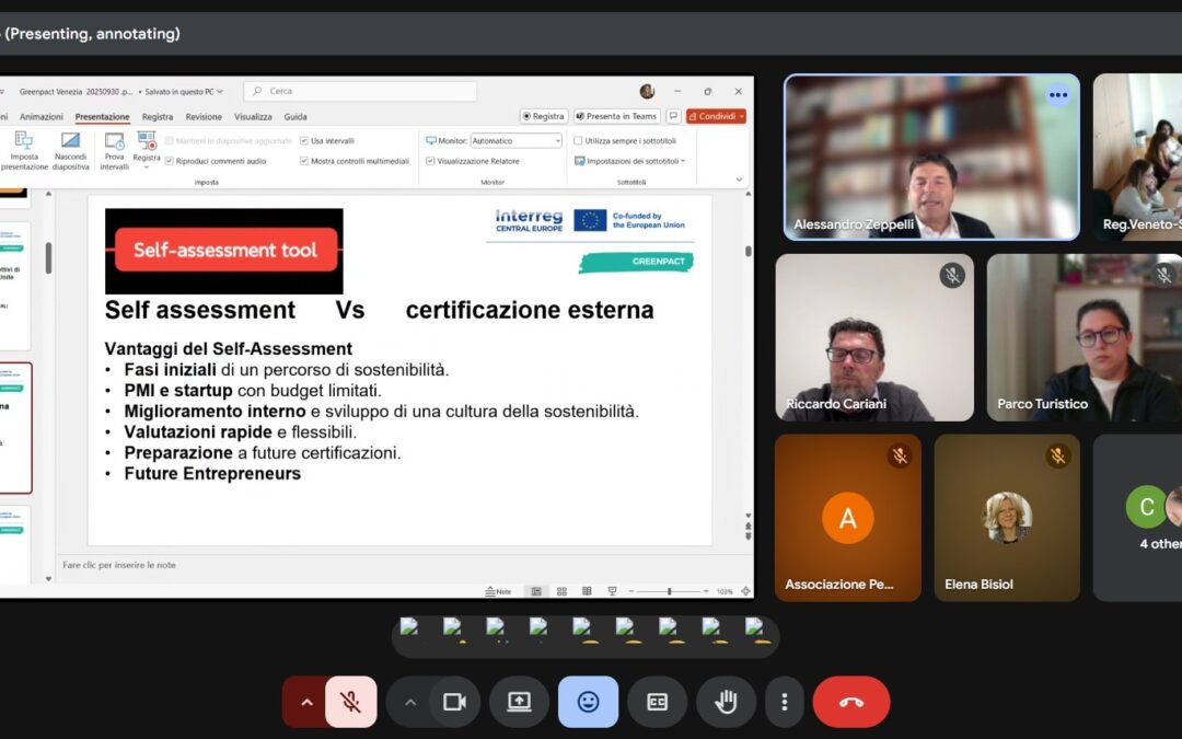 Introducing the self-assessment tool to the Italian tourism stakeholders