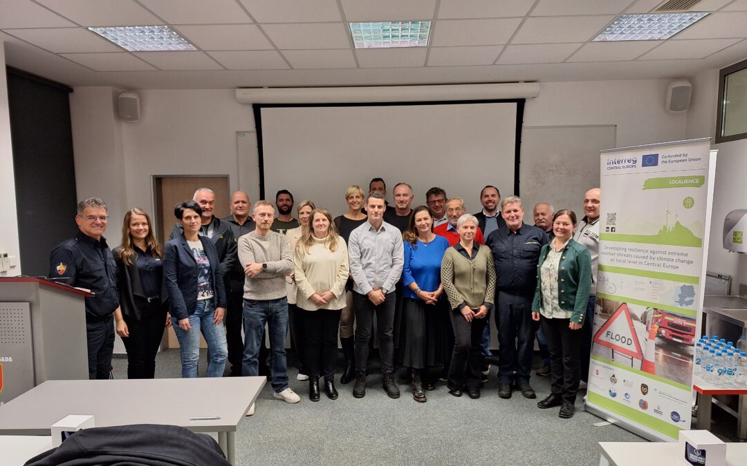 Transfer workshop for city distric communities at Fire Brigade Ljubljana