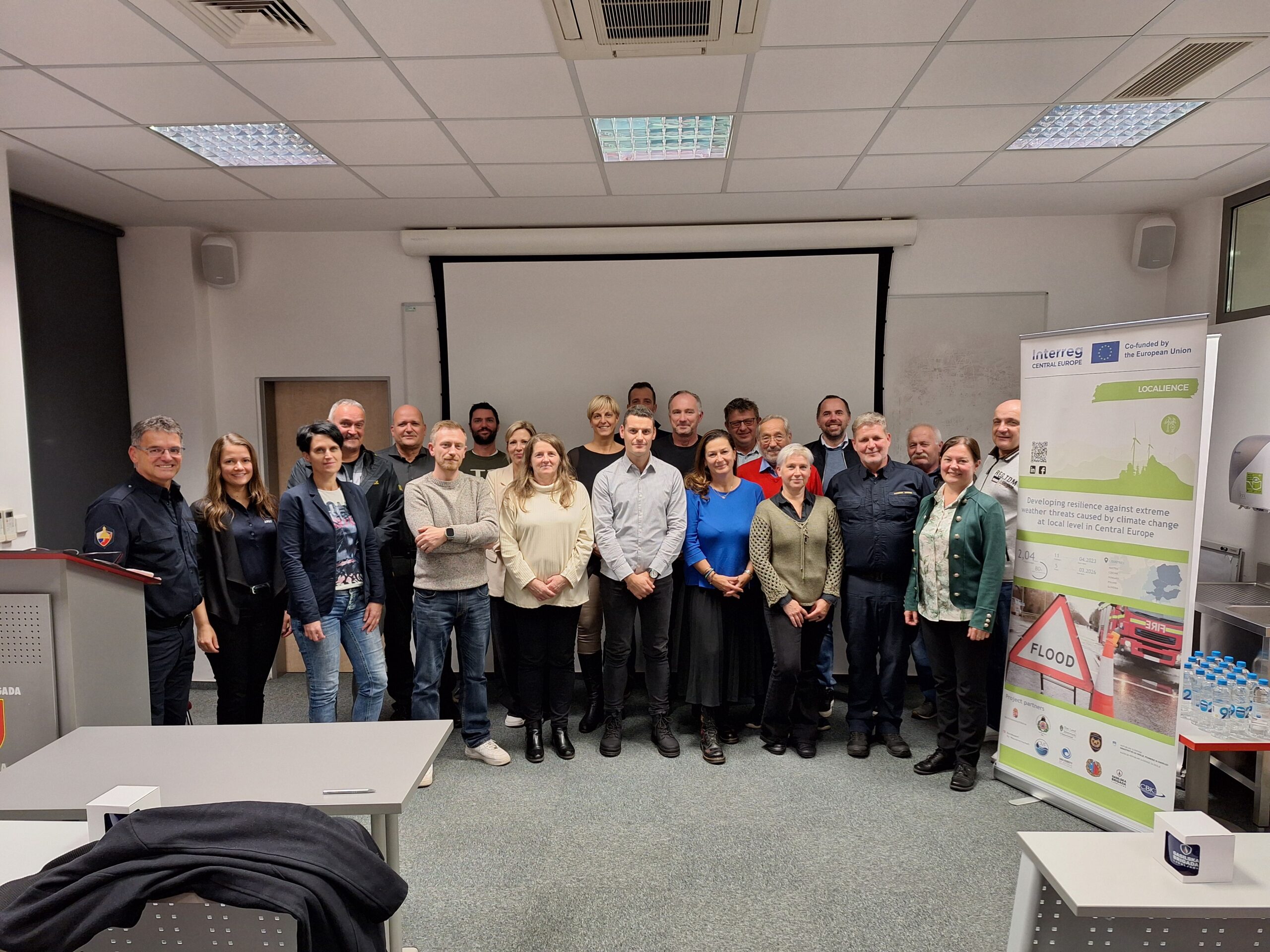 Transfer workshop for city distric communities at Fire Brigade Ljubljana