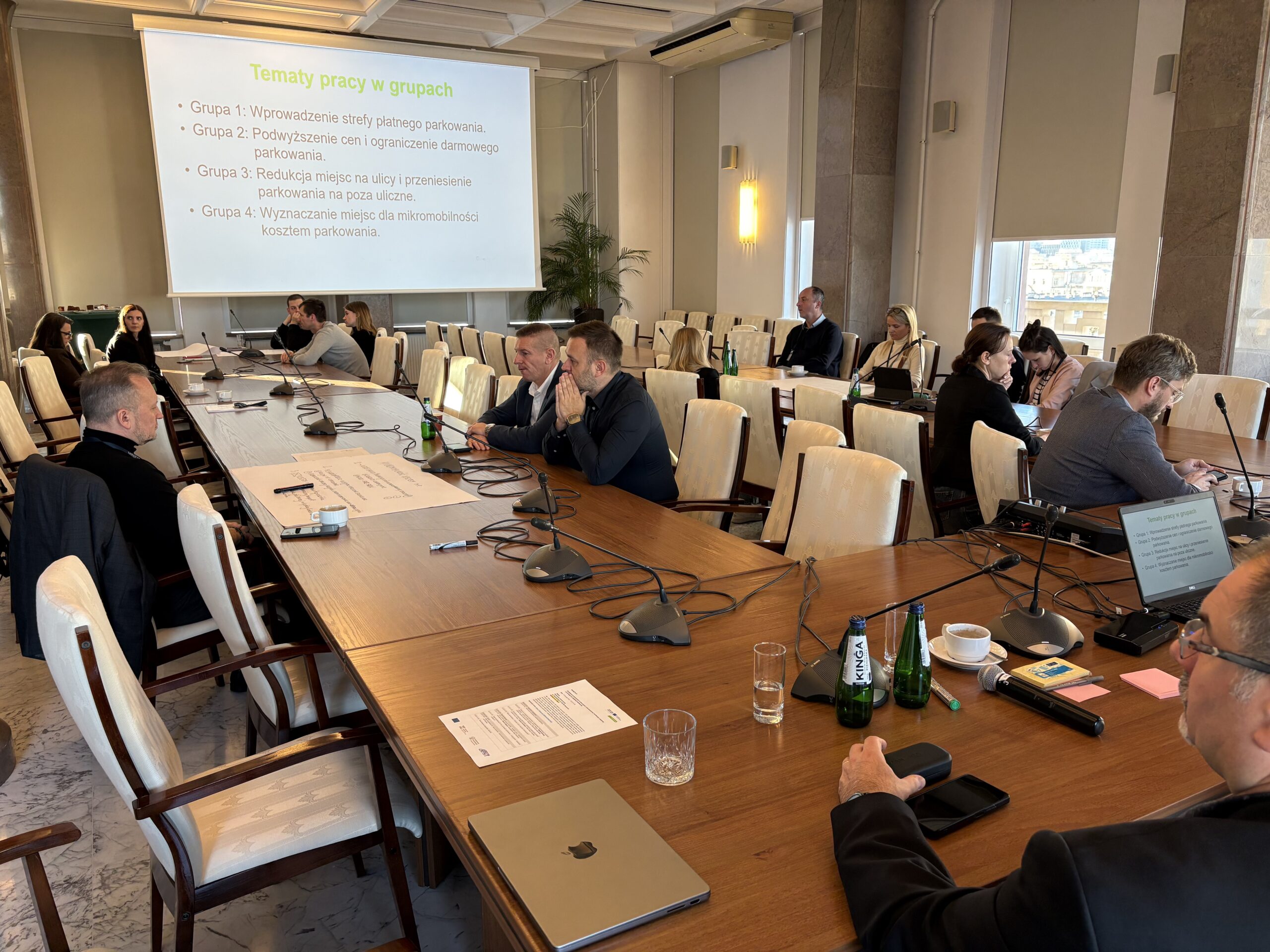 NXTLVL parking workshop in Warsaw, photo: University of Krakow