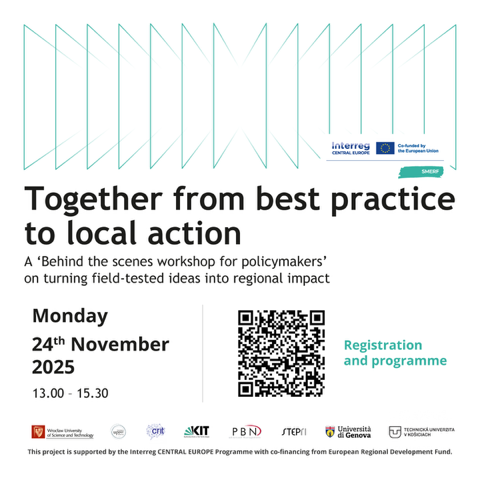 Together from best practice to local action: A ‘Behind the scenes workshop for policymakers’ on turning field-tested ideas into regional impact​
