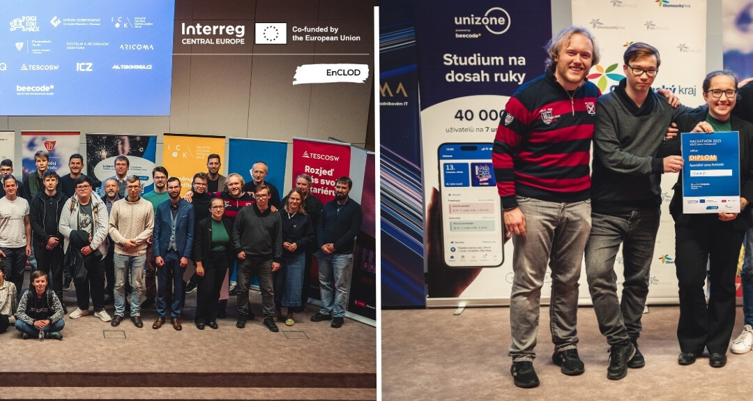 EnCLOD Hackathon 2025 in Olomouc: Innovation, Open Data and New Solutions for Local Governance