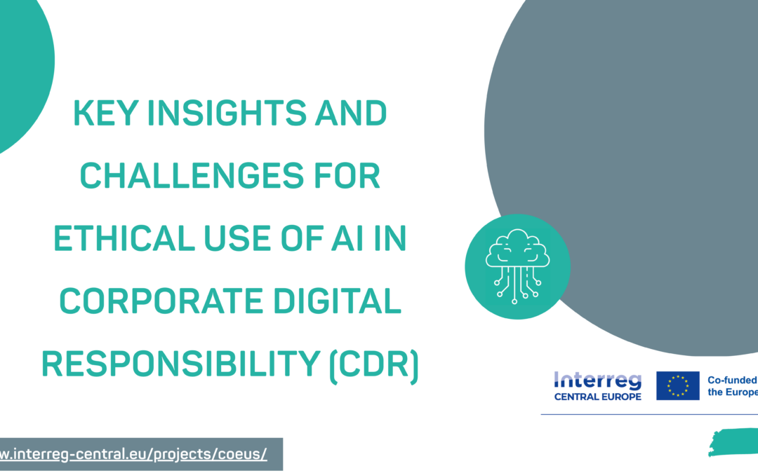 Key Insights and Challenges for Ethical Use of AI in Corporate Digital Responsibility (CDR)
