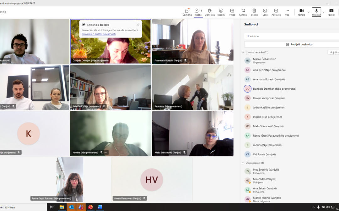 Online meeting Croatia