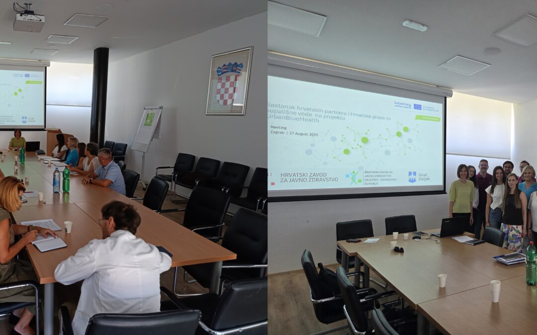 Second Meeting of Croatian Partners of UrbanBlueHealth and the Croatian Bathing Water Group (CrBWG)