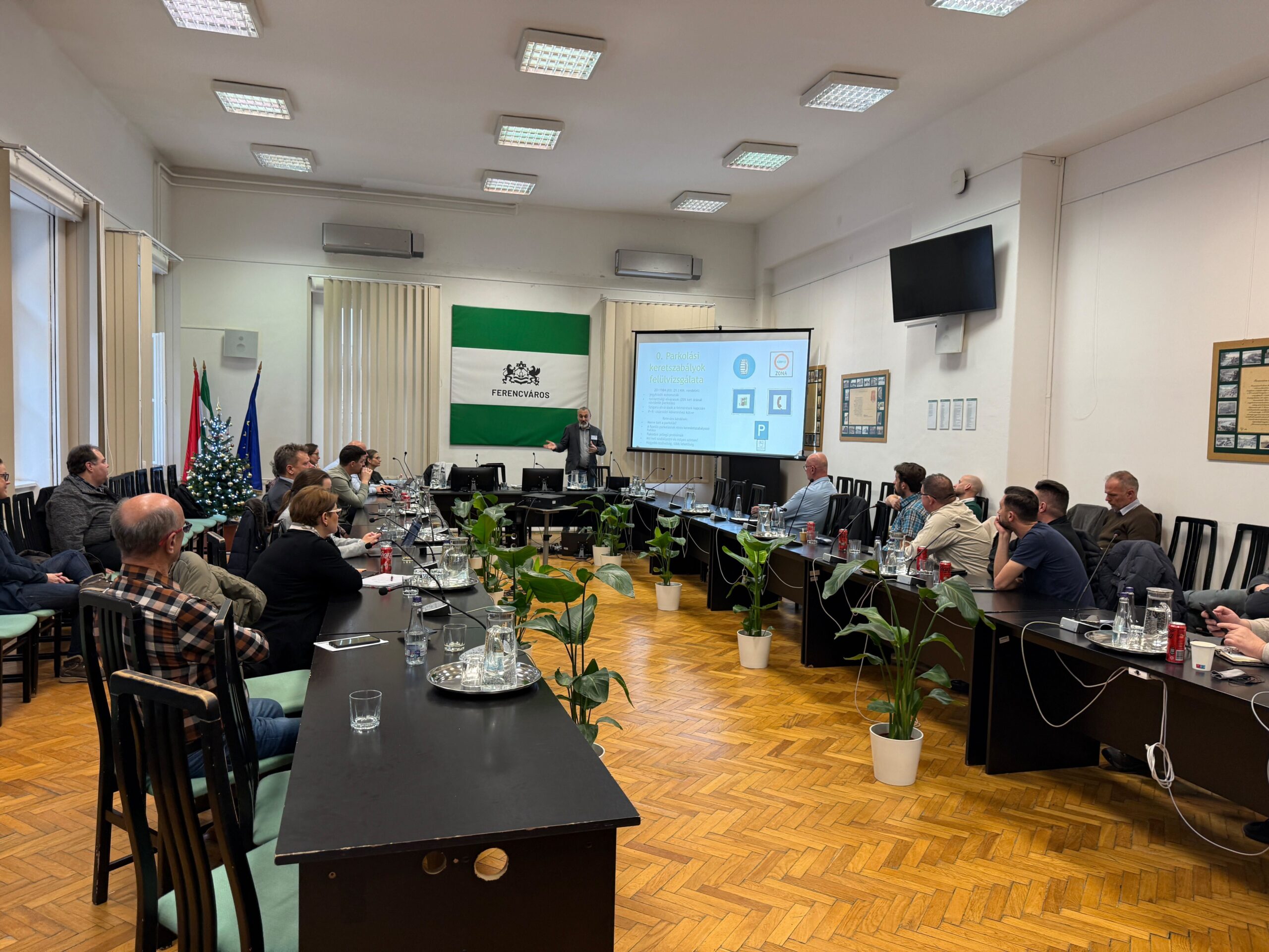 Professional day on the future of urban parking. Photo: Mobilissimus