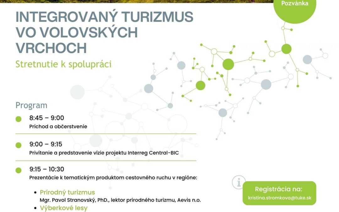 Regional Coordination Meeting of Stakeholders for the CENTRAL-BIC Project in Slovakia