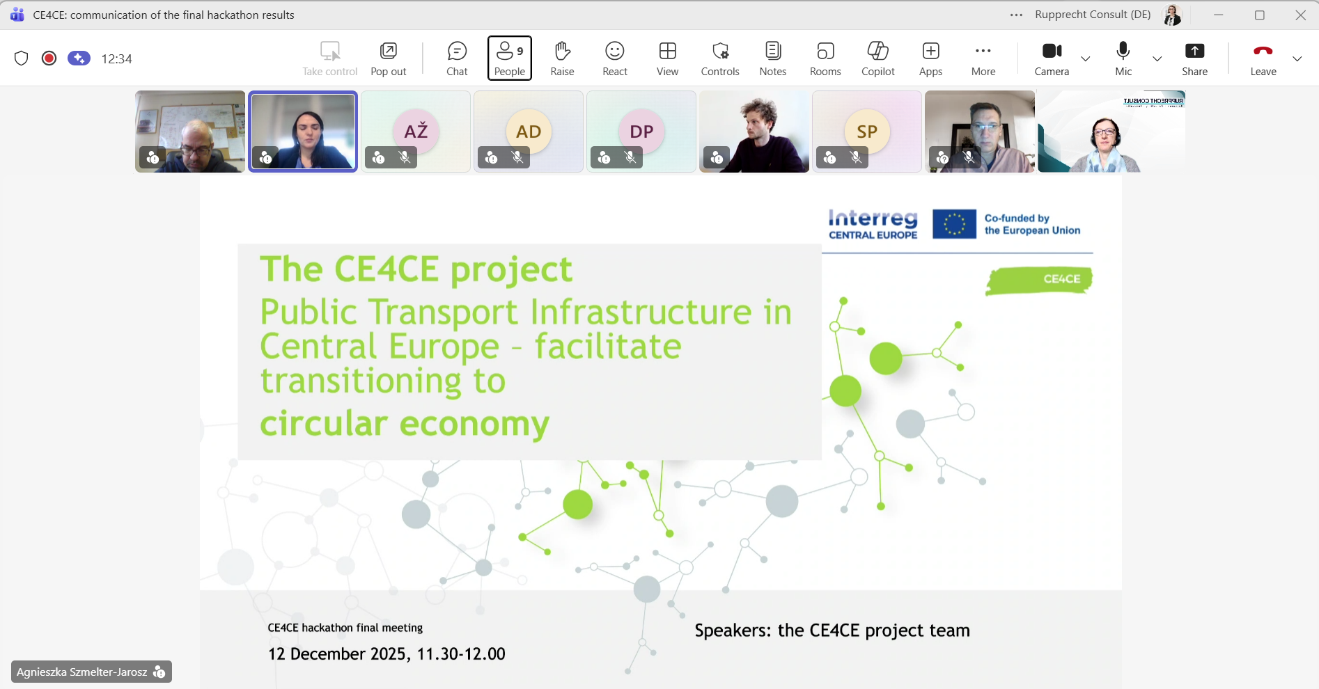 CE4CE online webinar_photo:Rupprecht