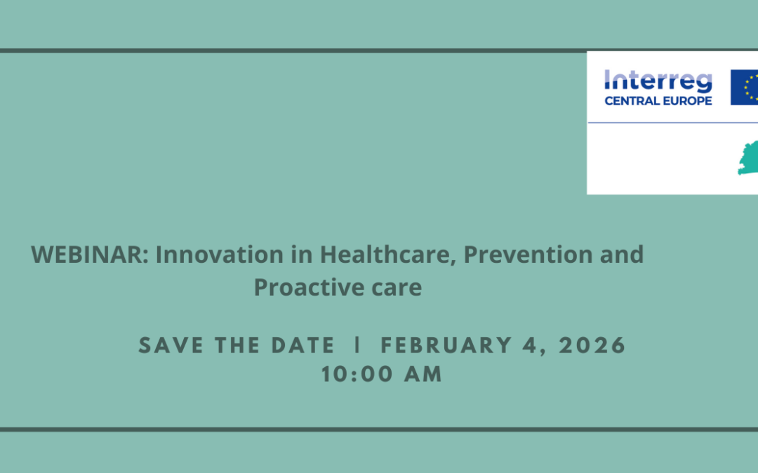 Webinar: Innovation in healthcare, prevention and proactive care
