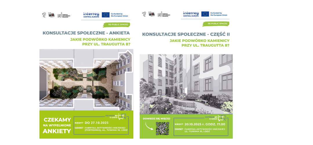 “ZaprojektujMY łódzkie podwórko!” – residents co-create urban space