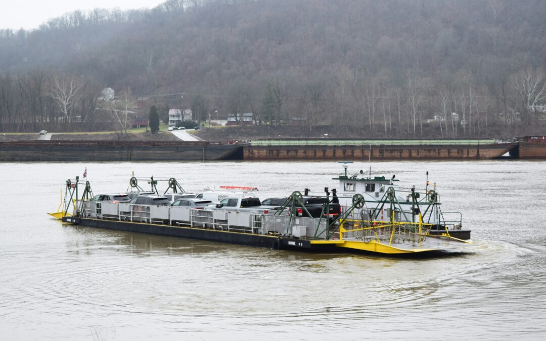 Making ferries sustainable to bridge rivers