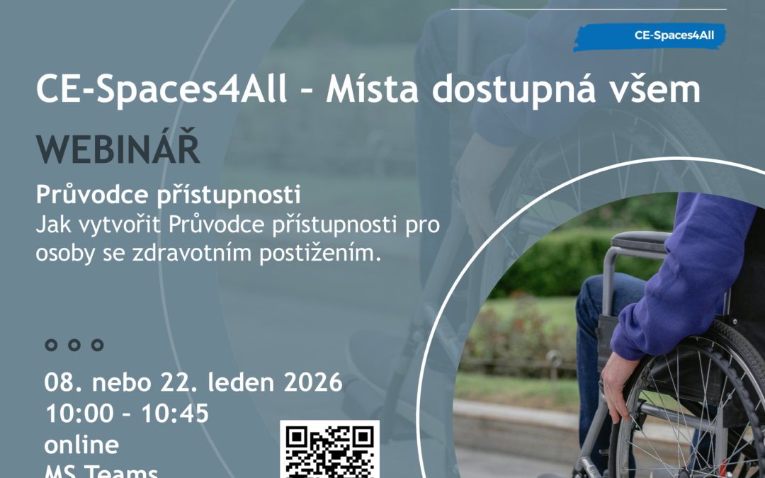 More webinars about Accessibility Guides/Pořádáme další webináře o Průvodci přístupnosti