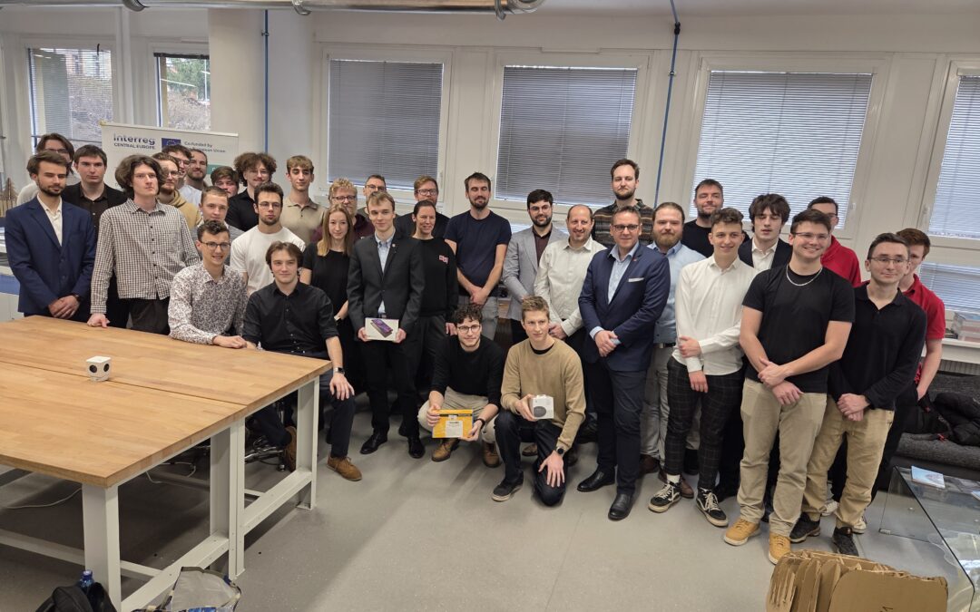 Students from Brno University of Technology successfully completed the new course “Project – How to Make (Almost) Anything”