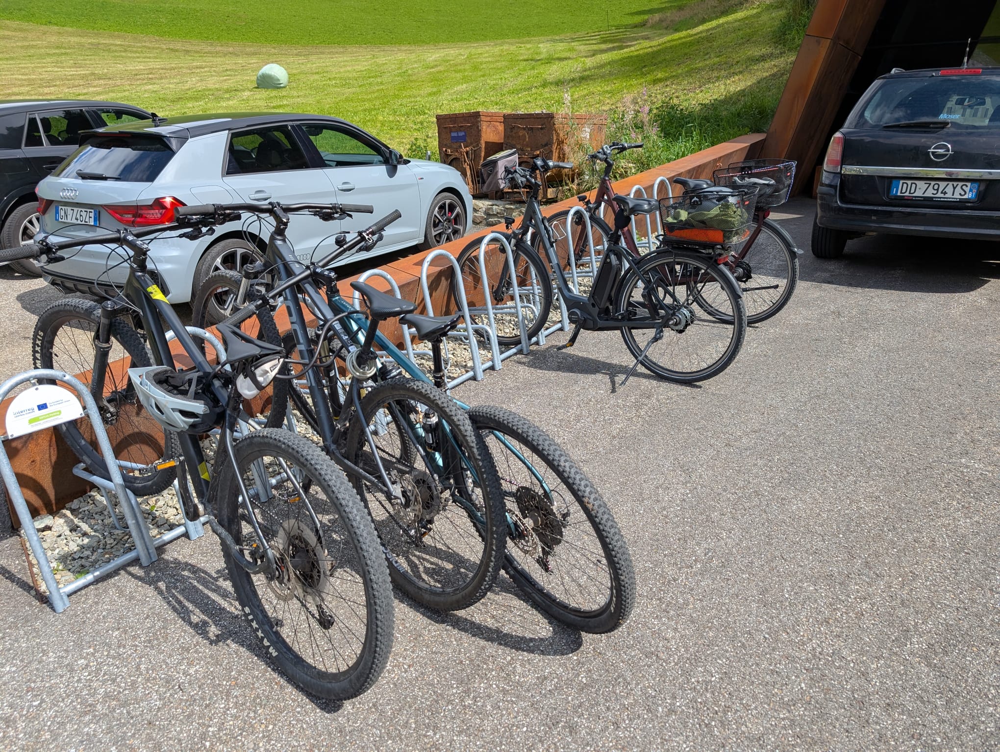 New bicycle rack_Prettau_copyright: Municipality of Prettau