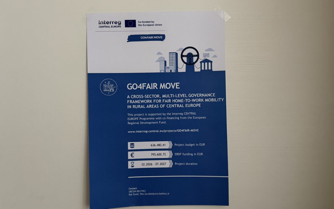 Project officially launched – partners have started their work