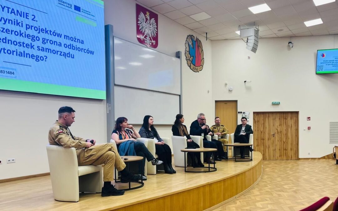 Participation at the conference “Building Social Resilience in Civil Protection” in Warsaw