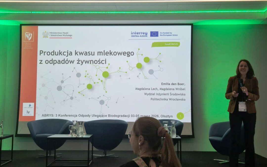 foodCIRCUS at “Biodegradable waste” conference in Olsztyn, Poland