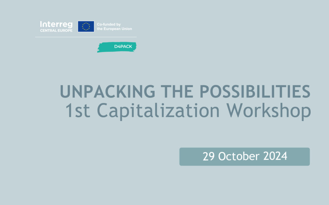 Join us at the D4PACK Unpacking the Possibilities Workshop!