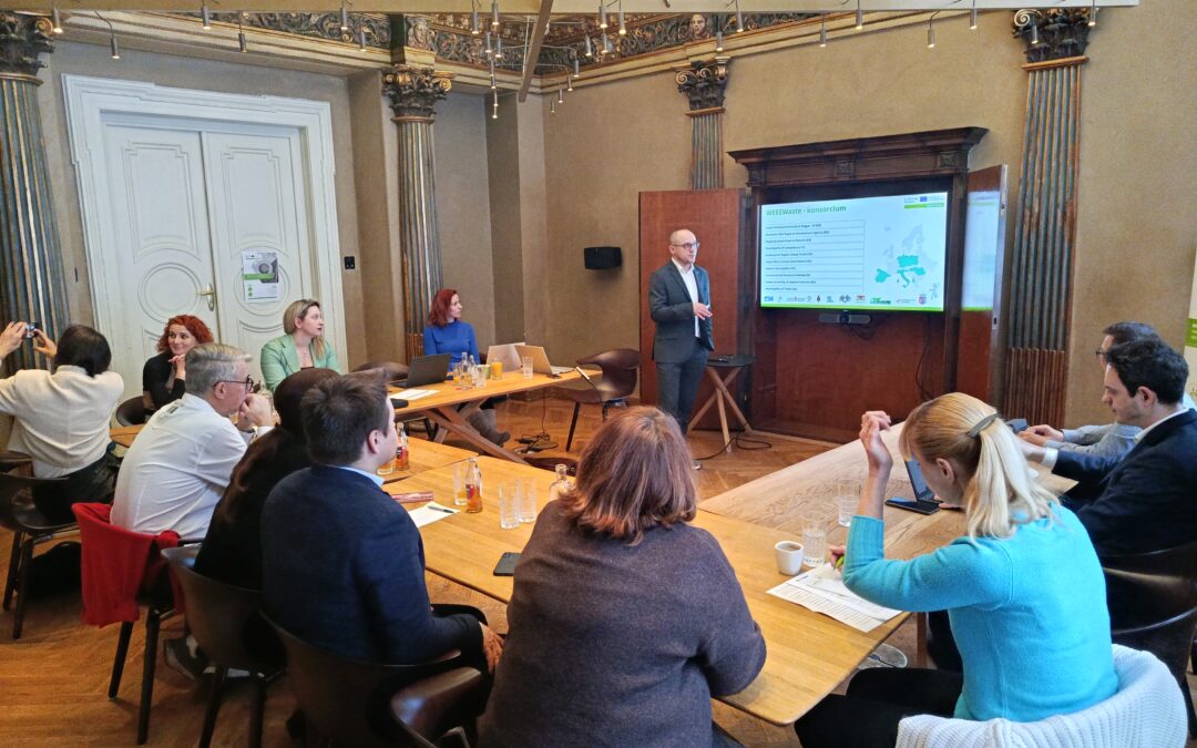 Czech Technical University in Prague Connected Stakeholders: Results of WEEE Waste and Circular WEEEP Presented at a Local Meeting in Prague