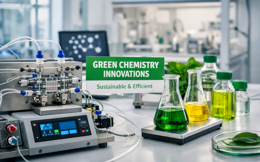 Green chemistry innovations help reduce waste in chemical production