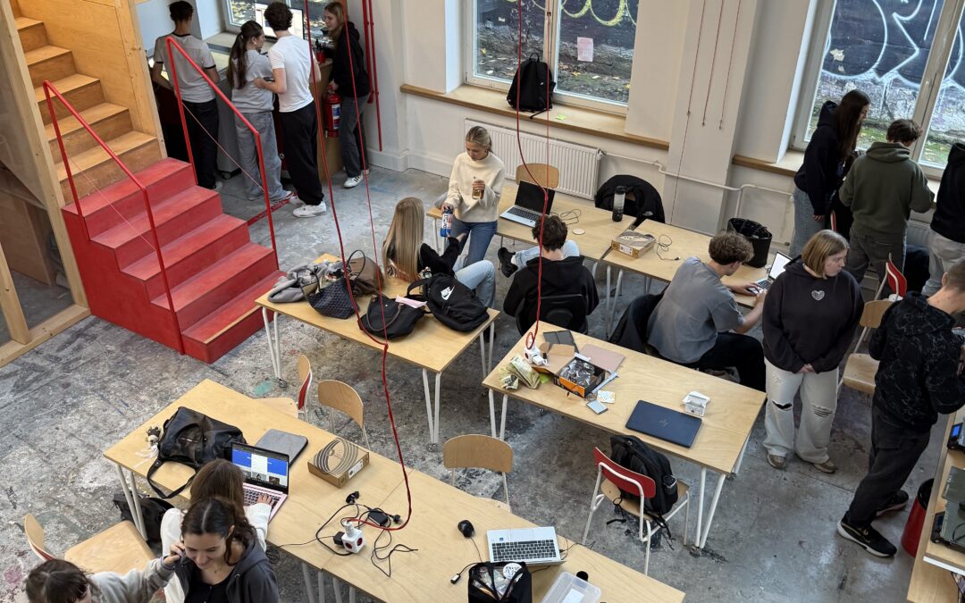 High school students tackle a real-world tech challenge at FabLab Brno