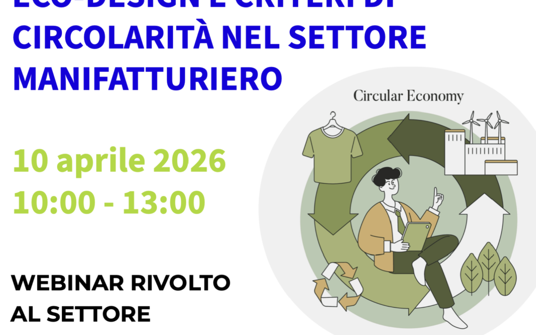 ECO-DESIGN AND CIRCULARITY CRITERIA  IN THE  MANUFACTURING SECTOR