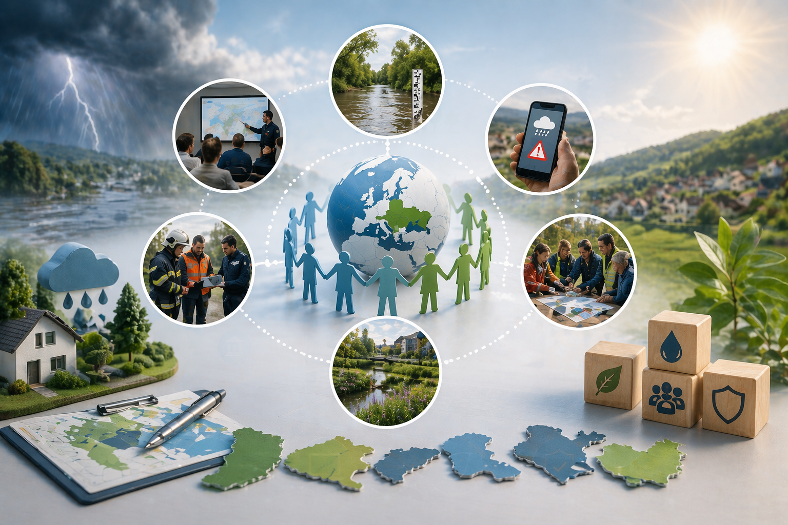 Klímaviszonyok és közösségi összefogás by ChatGPT