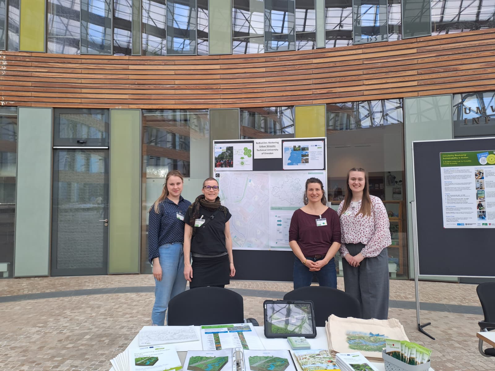 ReBioClim Stand in Dessau