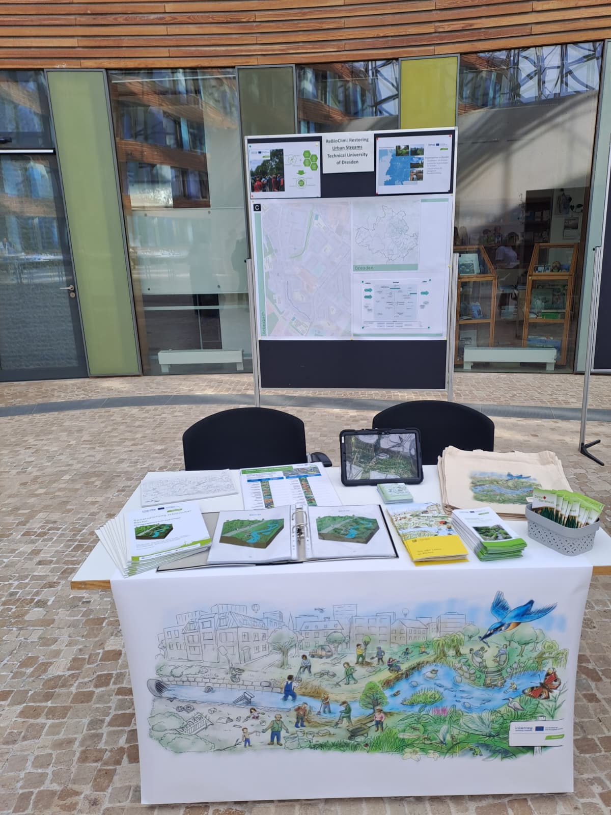 ReBioClim Stand in Dessau