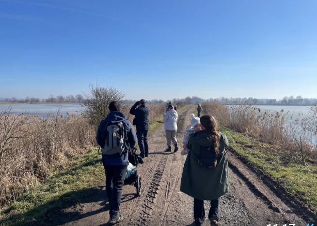 Educational walk for local citizens