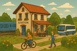 Why Rural Railway Stations Matter for Sustainable Regional Mobility