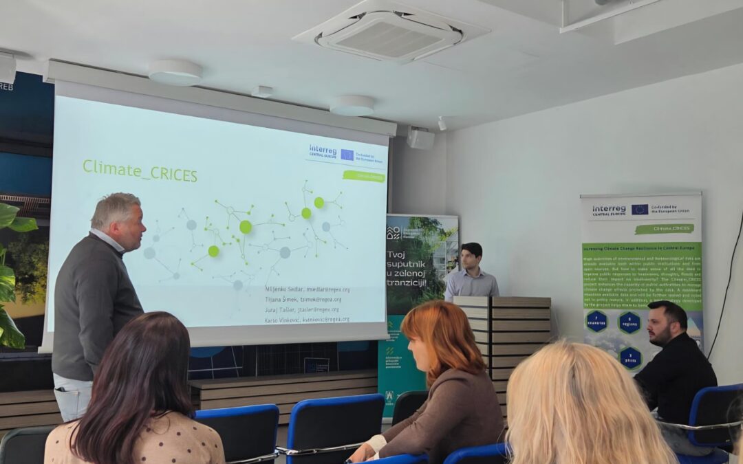 Climate_CRICES Pilot Action Activities Launched in Zagreb with REGEA Workshop