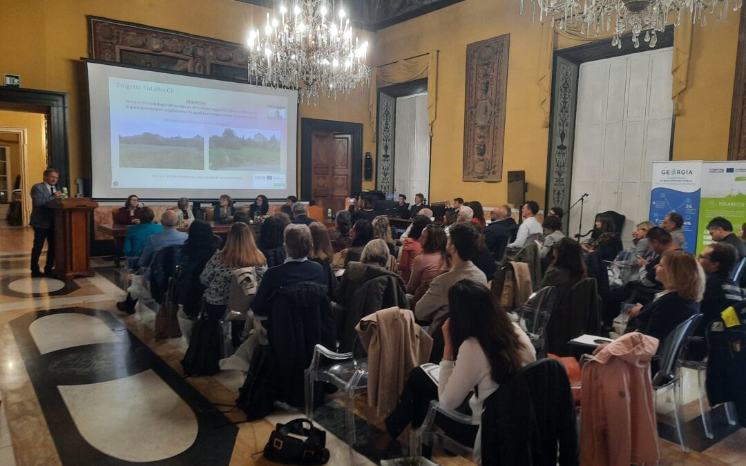 PoLaRecCE presented at the “Peony for Europe” event in Genoa