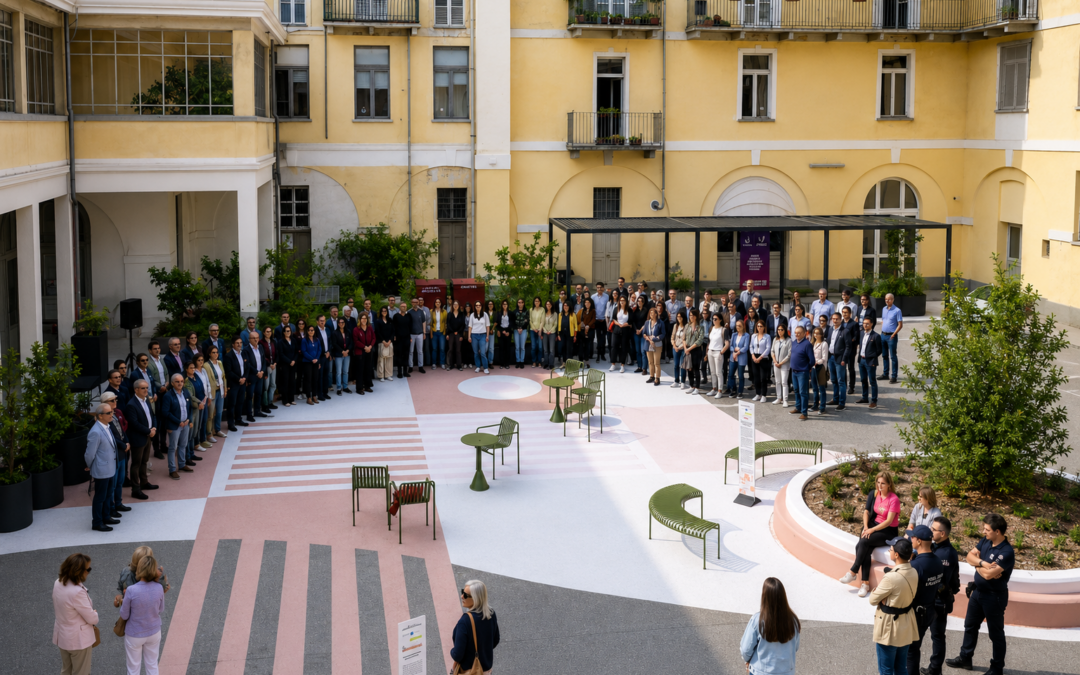 Pinerolo Reopens Cortile Comunale Within the RE-PUBLIC SPACES Project