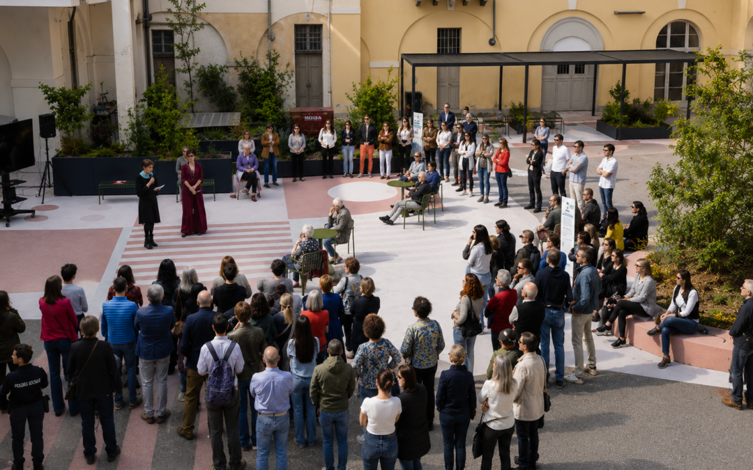 Pinerolo Reopens Cortile Comunale Within the RE-PUBLIC SPACES Project