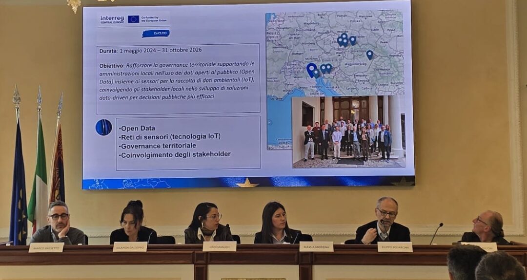 EnCLOD Presented at Veneto Region Event on European Territorial Cooperation and Local Planning